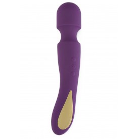 Фиолетовый wand-вибромассажёр Zenith Massager - 23 см.